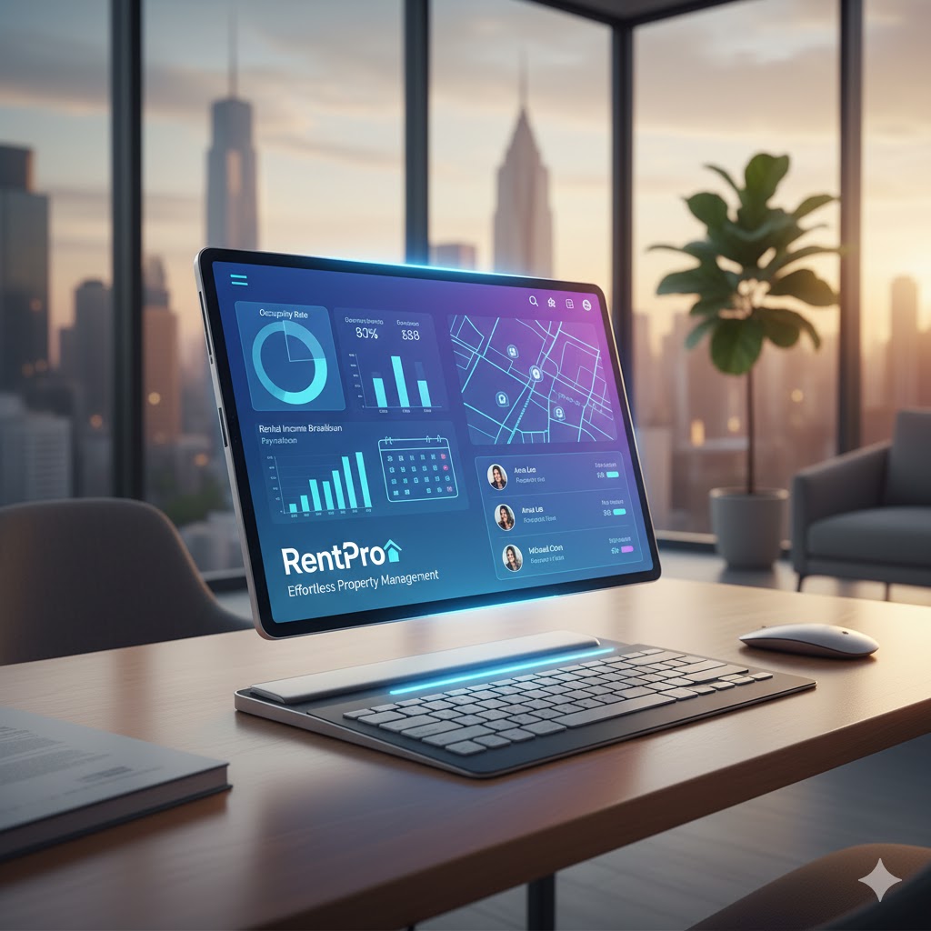 Dashboard de RentPro para gestión de flotas y facturación